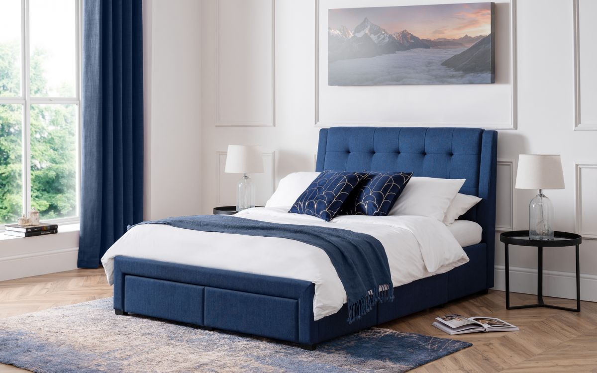 Fullerton 4 Drawer Bed - Blue - Image 4