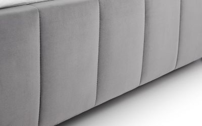 Gatsby Upholstery Bed - Light Grey - Image 5