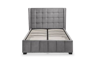 Gatsby Upholstery Bed - Light Grey - Image 7