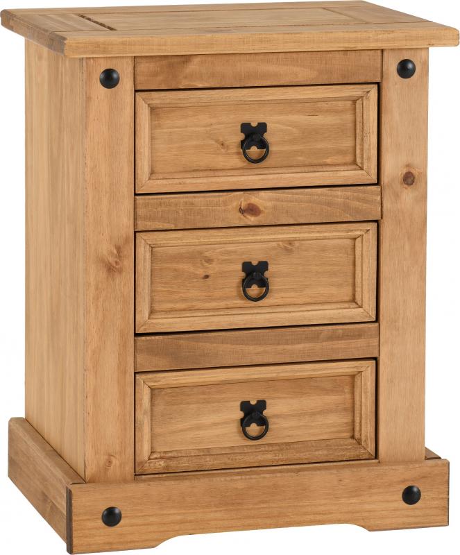 Corona 3 Drawer Locker - Image 2