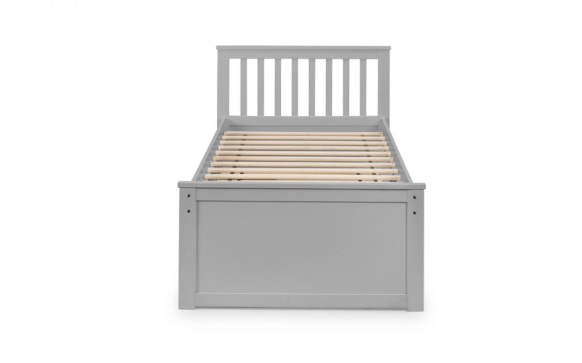 Maisie Bed with under bed Light Grey - Image 2