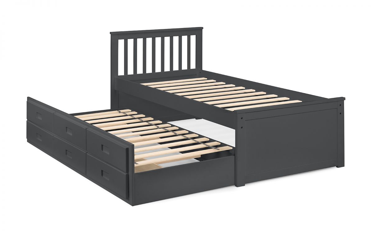 Maisie Bed with under bed Anthracite - Image 2