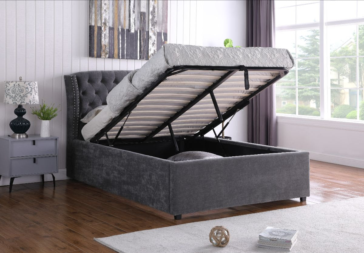 Lorraine Gas Lift Bed double size - Image 2