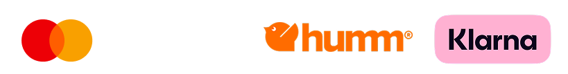 Payment methods including Mastercard, Revolut, Humm and Klarna